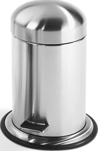 Kosz łazienkowy na śmieci Basic 31 cm stal matowa