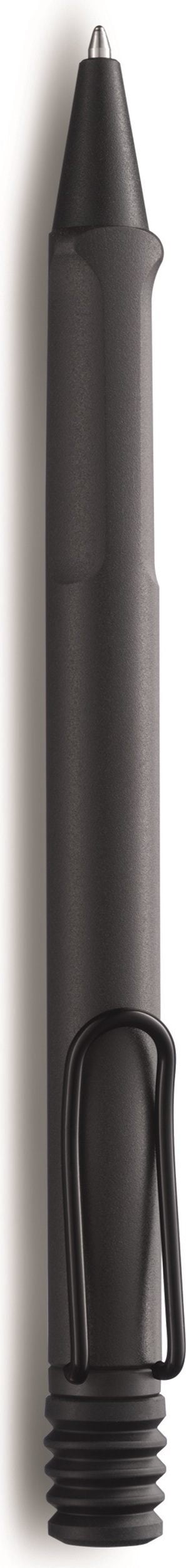 Długopis Safari czarny mat z niebieskim wkładem