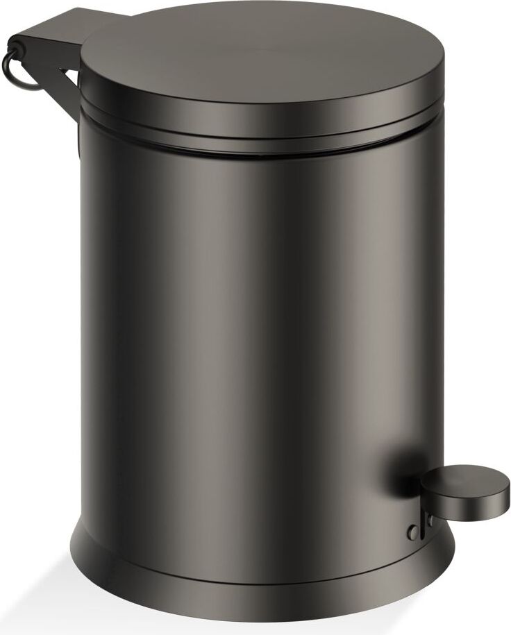 Kosz łazienkowy na śmieci Classic Soft Close 28,5 cm ciemny metal mat