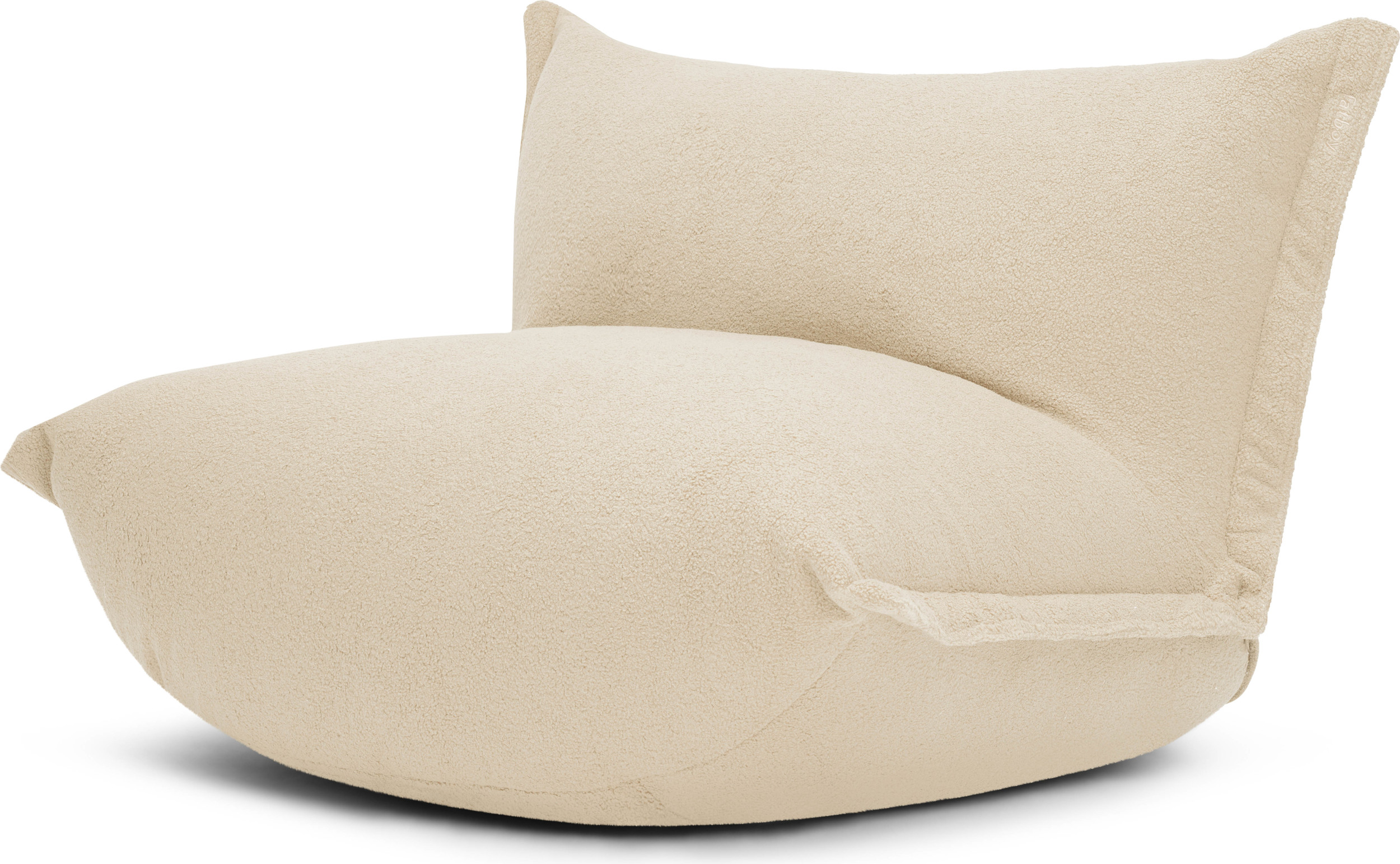 Puf The BonBaron Sherpa kremowy