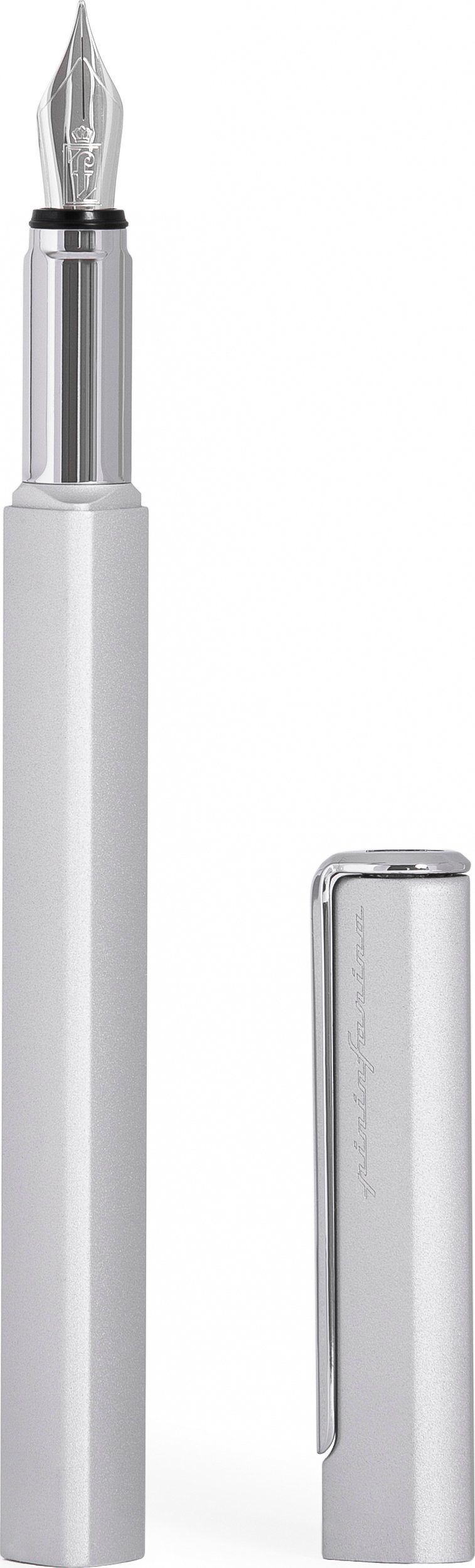 Pióro wieczne Pininfarina Pf One B srebrne