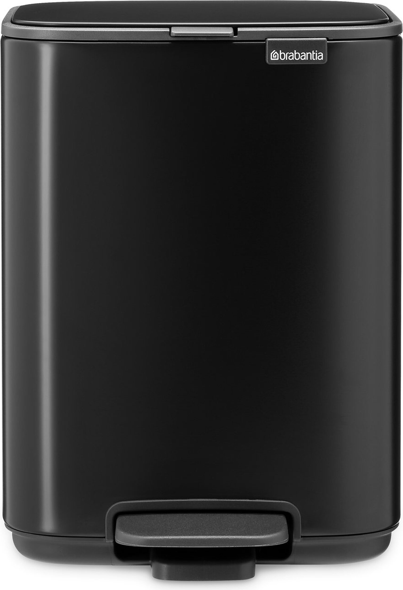 Kosz na śmieci pedałowy Bo 4 l czarny mat