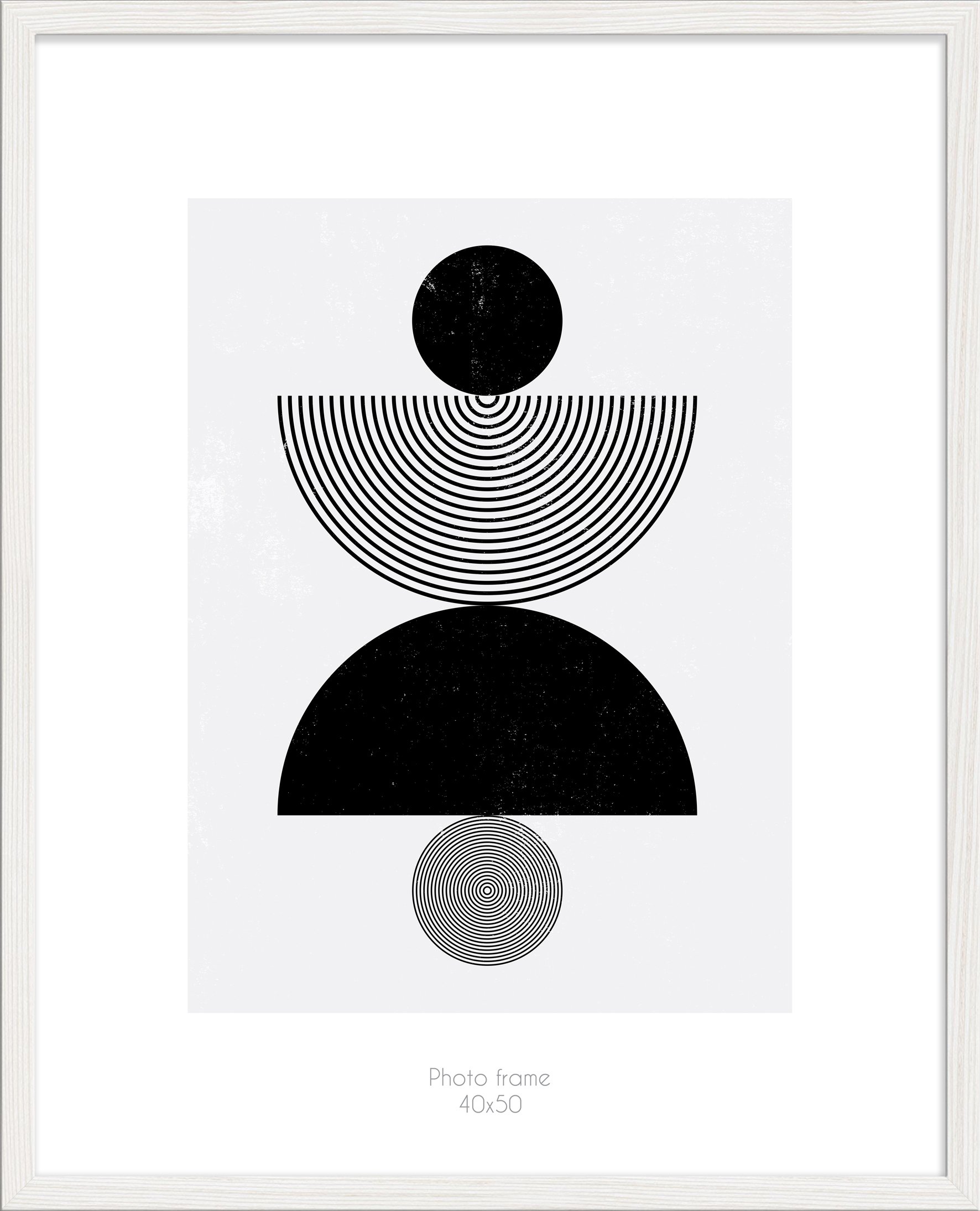 Ramka na zdjęcia Kyoto 40 x 50 cm biała