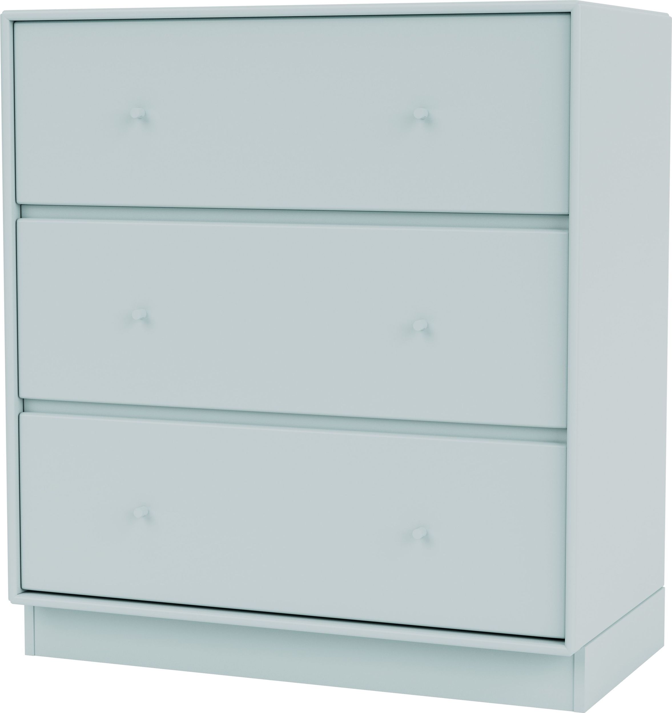 Komoda Carry jasnobłękitna na cokole 7 cm