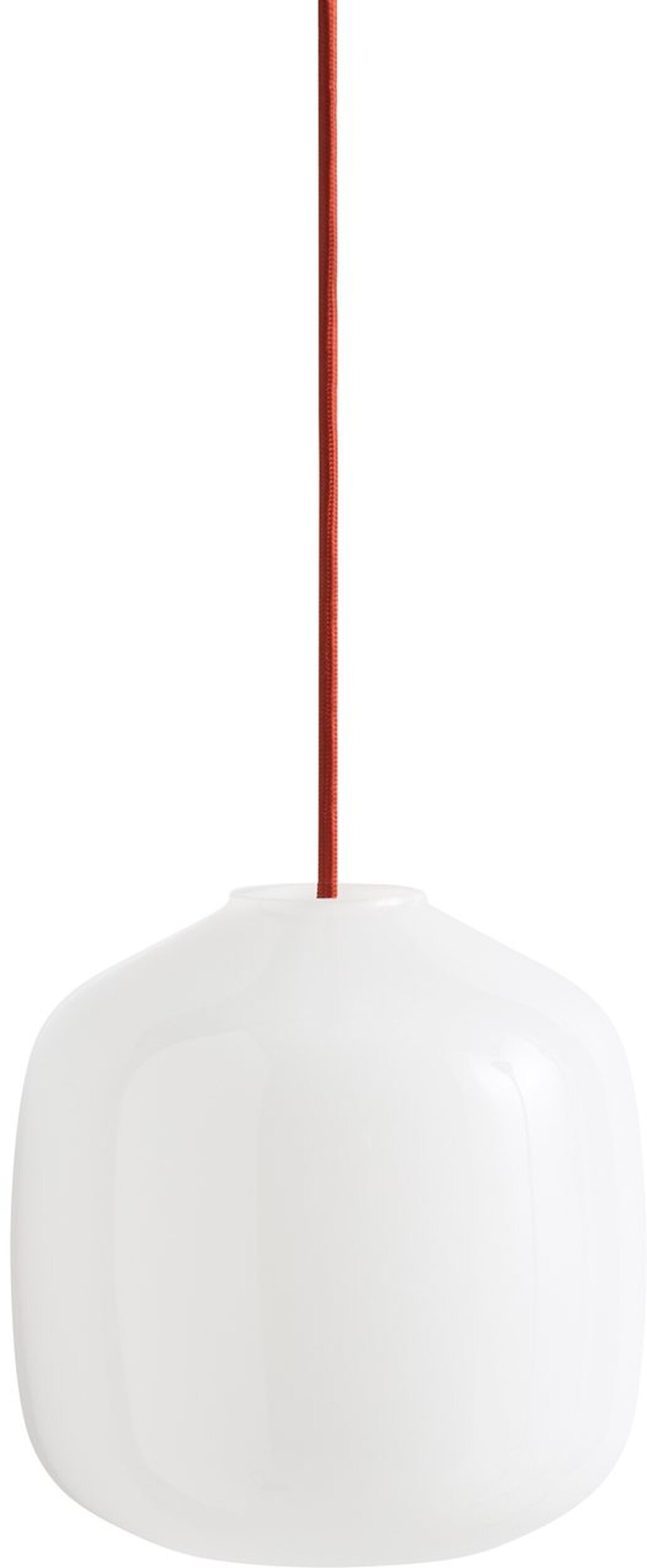 Lampa wisząca Aspekt Buoy 20 cm czerwony kabel