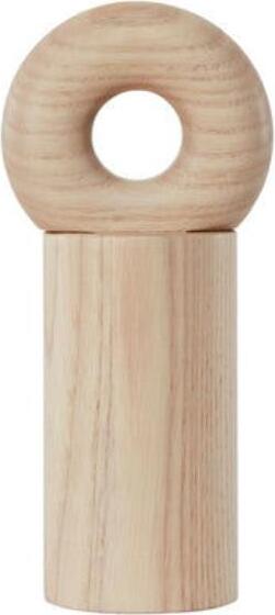 Młynek do soli lub pieprzu Hoop 16,5 cm jesion naturalny