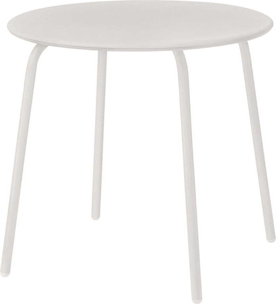 Stolik ogrodowy Yua okrągły jasnoszary