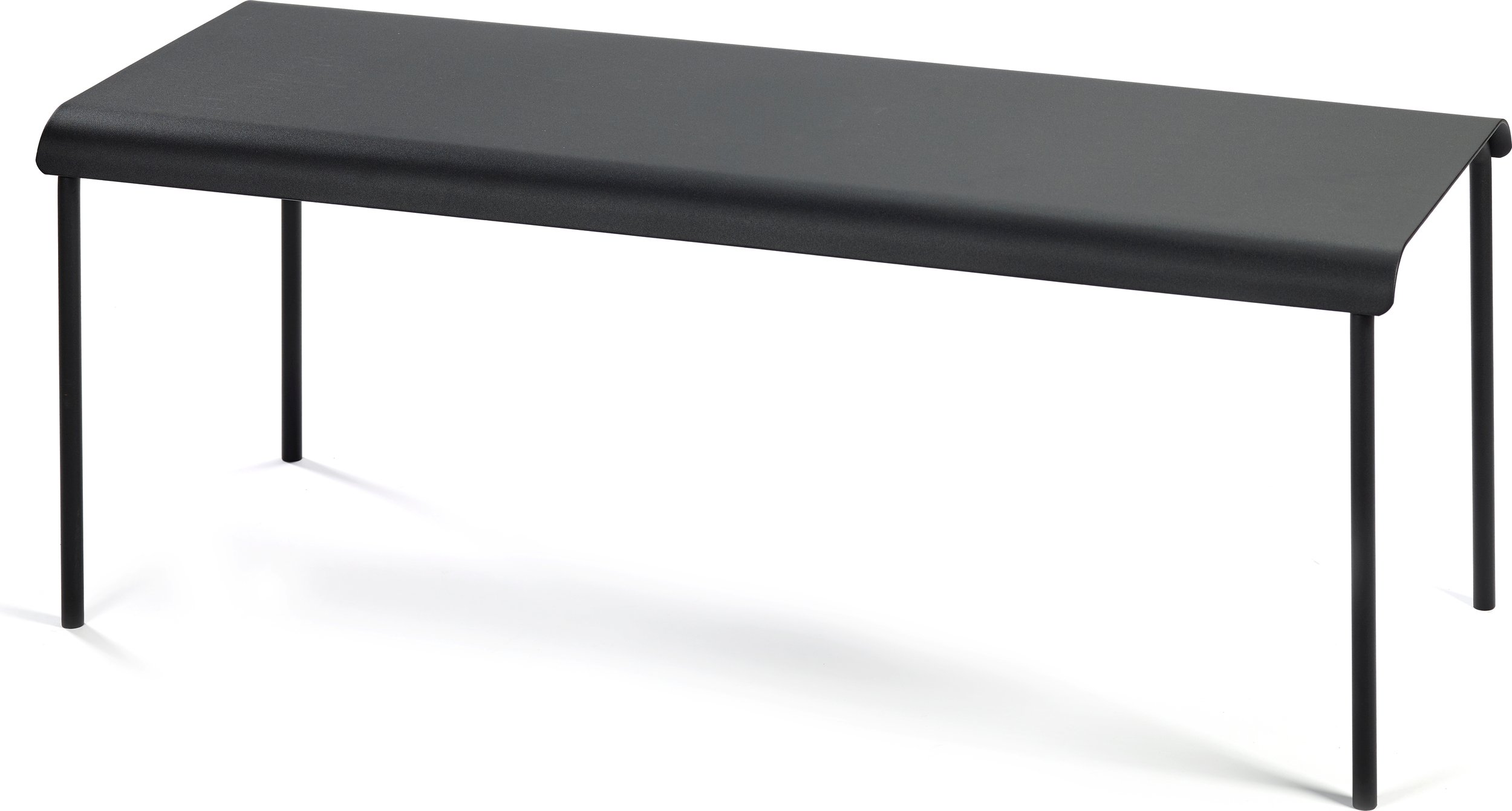 Ławka ogrodowa August 120 cm czarna