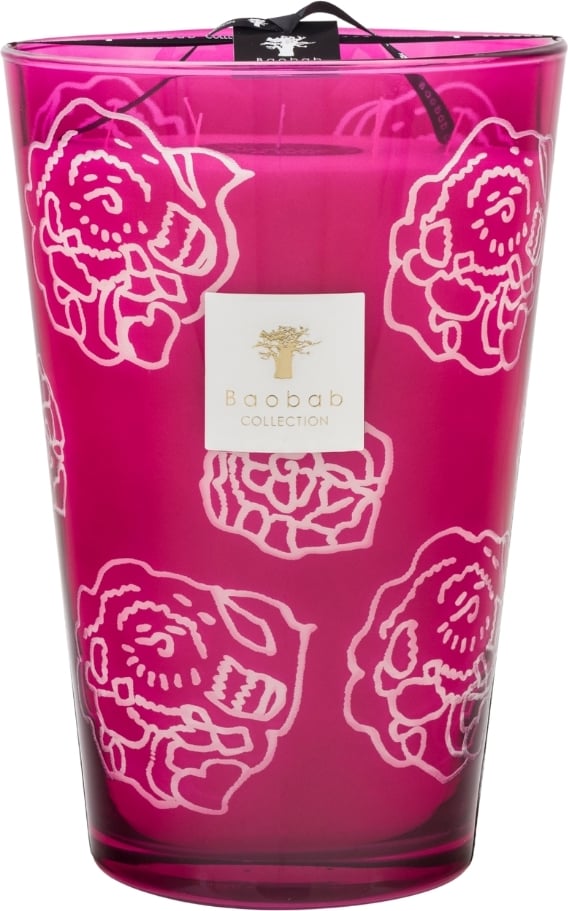 Świeca zapachowa Collectible Roses Burgundy 35 cm