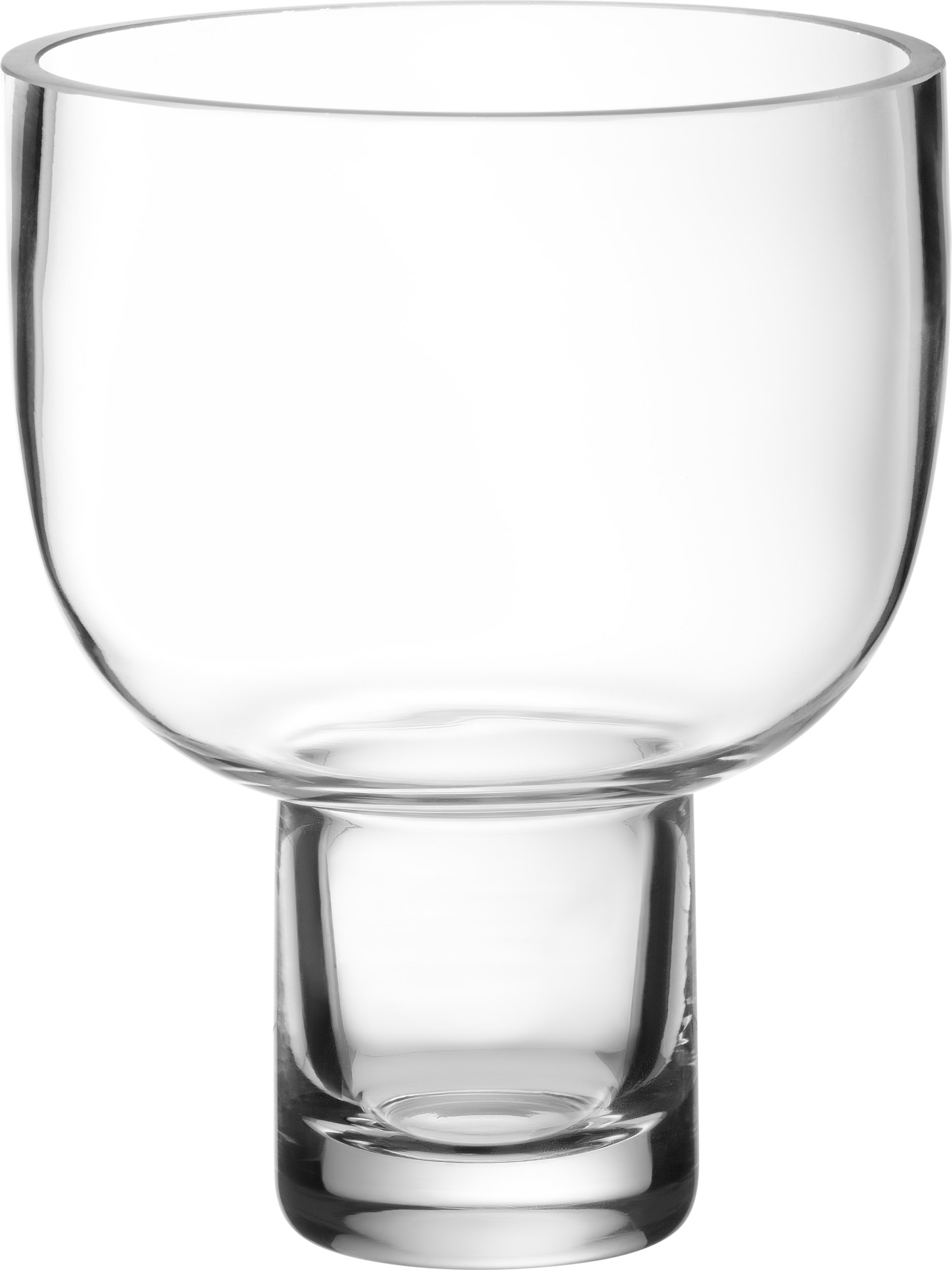 Wazon Nebl 18 cm przezroczysty