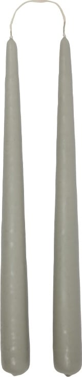 Świece Fukai 28 cm szare 2 szt.