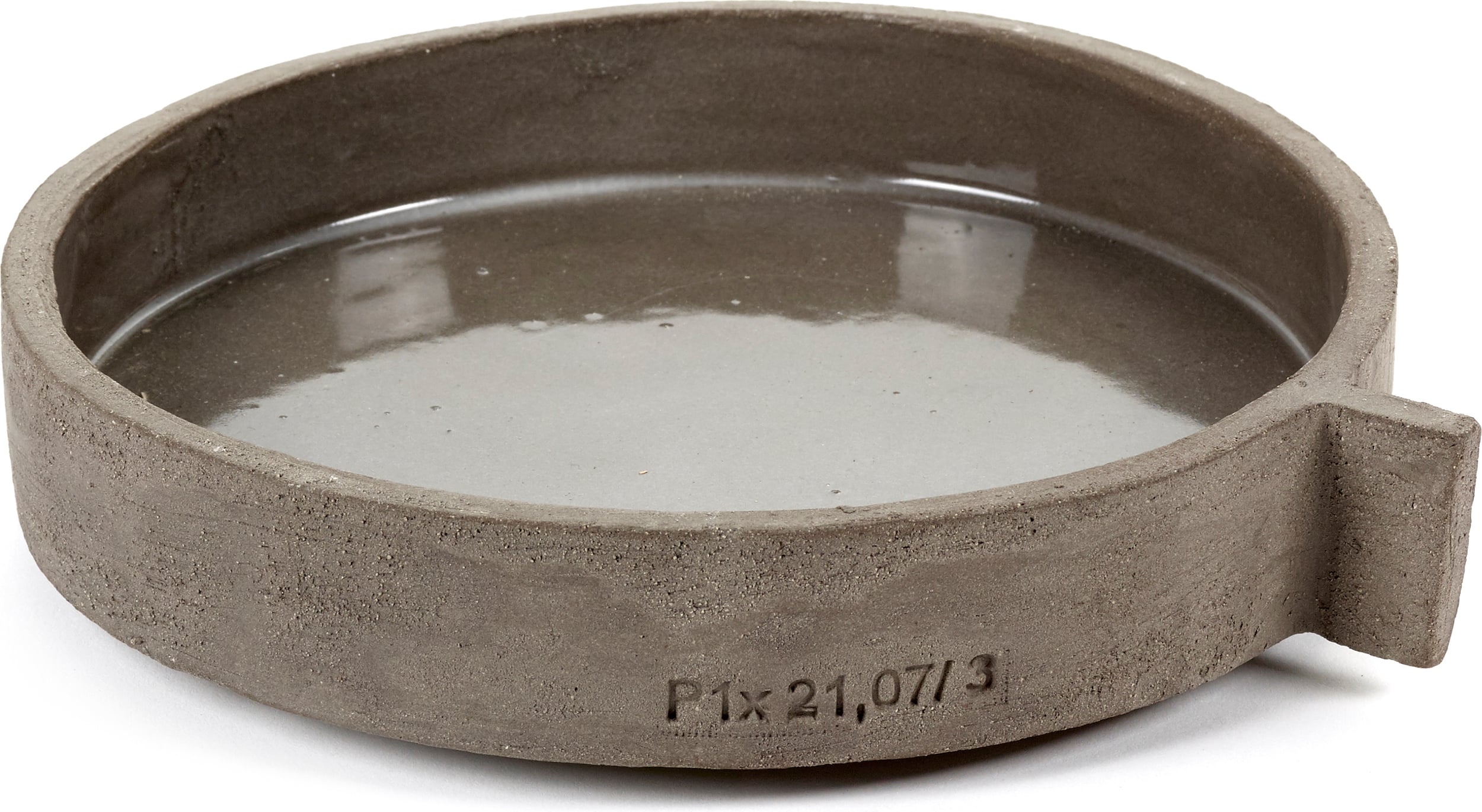 Talerz do serwowania FCK 24,5 cm brązowy