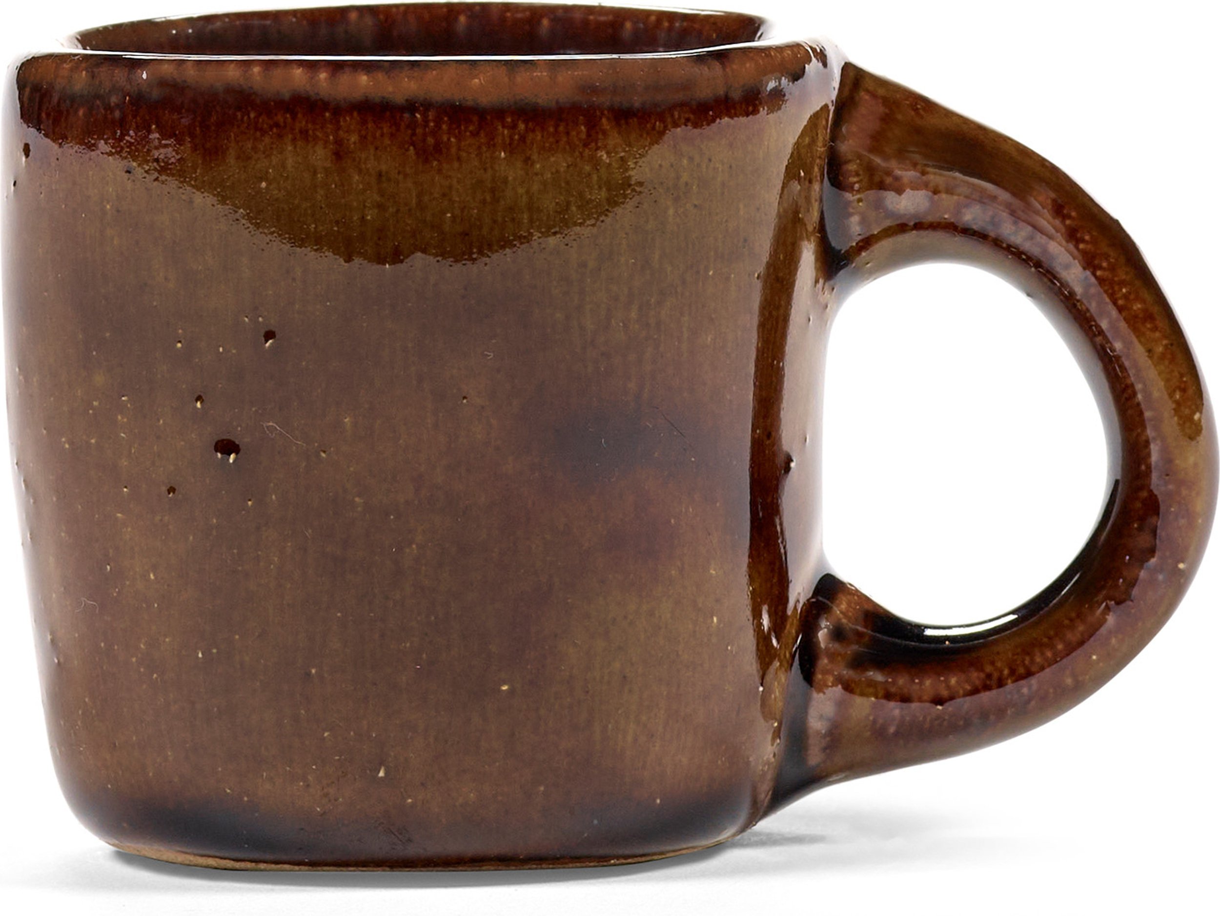 Kubek do espresso Out of Lines 100 ml brązowy