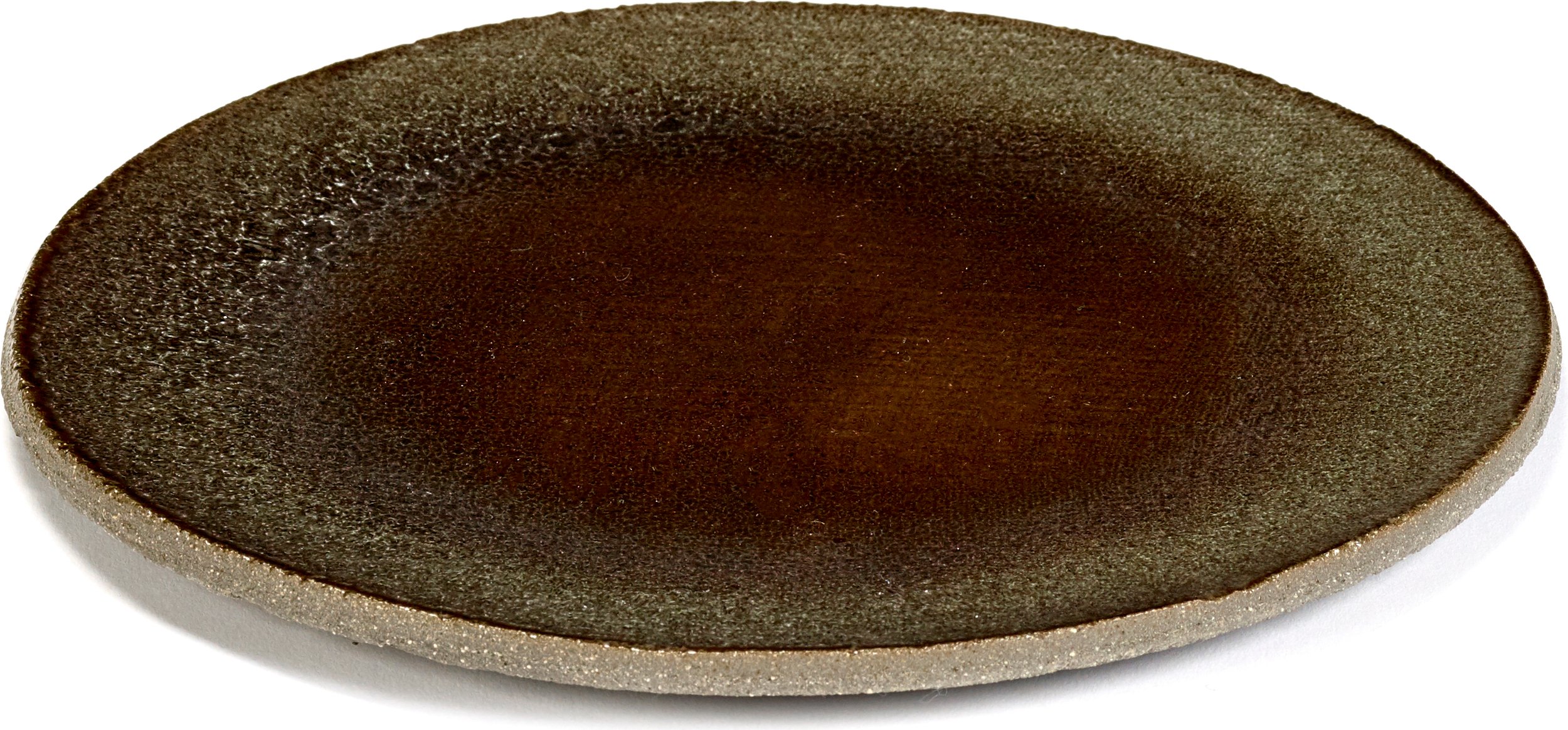 Talerz śniadaniowy FCK 20 cm brązowy