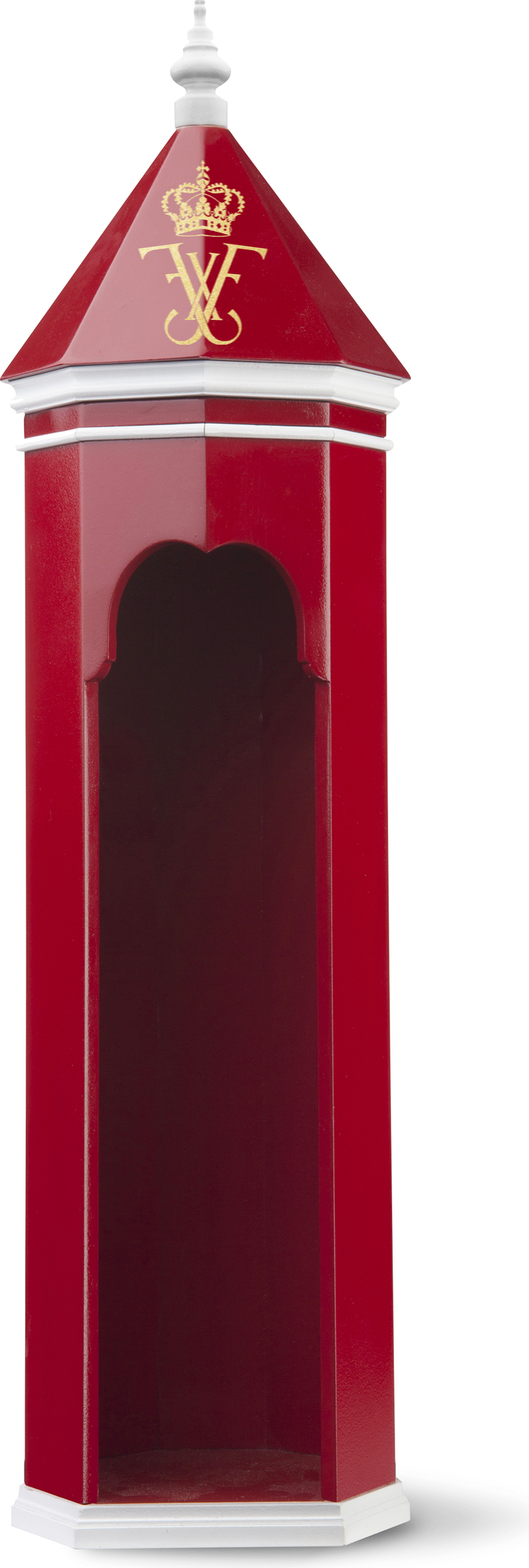 Dekoracja drewniana Kay Bojesen King Frederik X budka wartownika