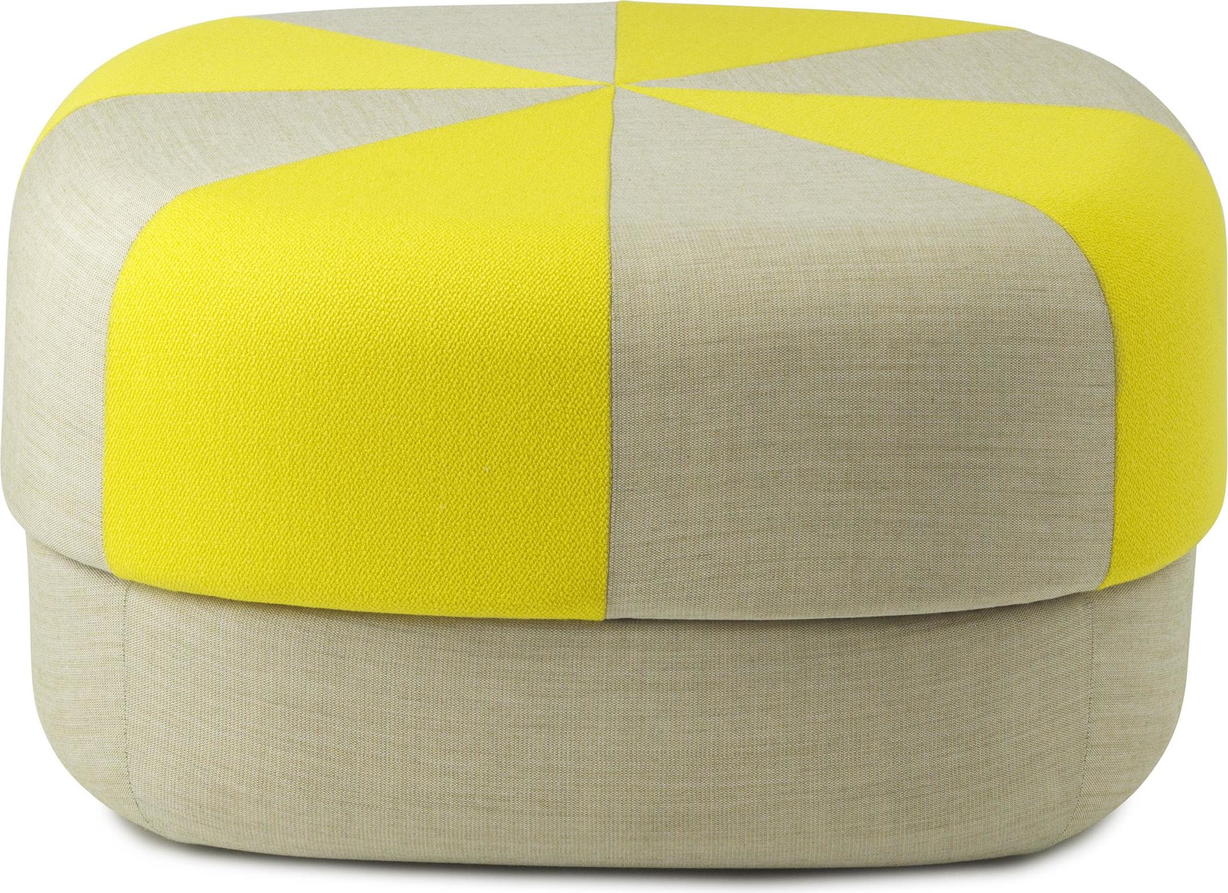 Puf Circus Duo L żółty