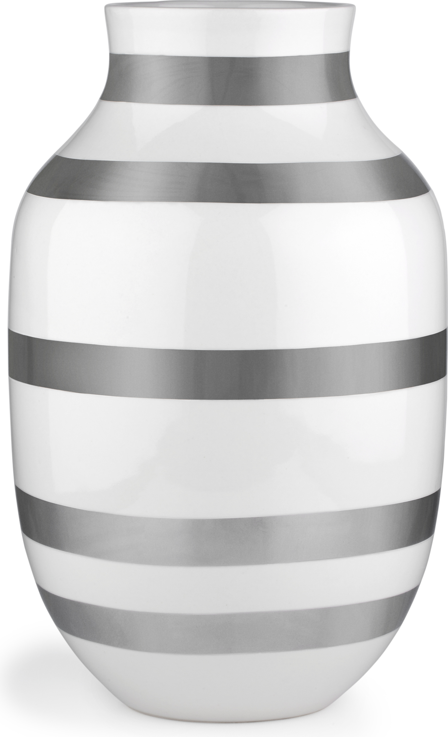 Wazon Omaggio 31 cm srebrny