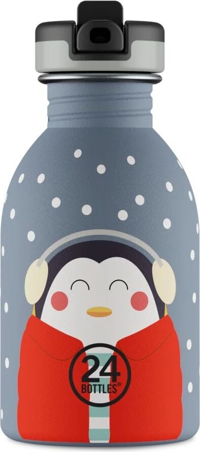Butelka na wodę Urban Bottle Kids Happy Penguin 250 ml