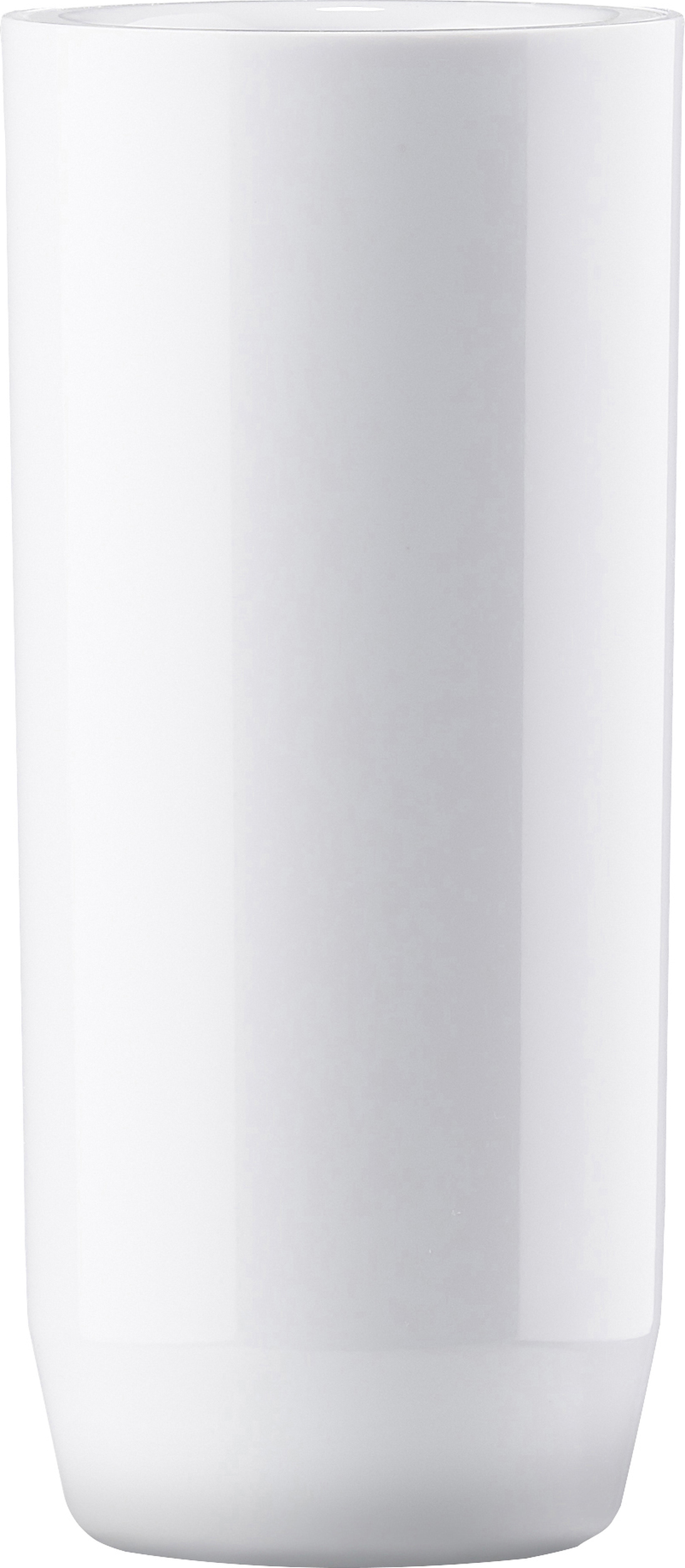 Kubek na szczoteczki Suii 14 cm biały