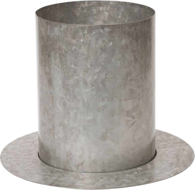 Doniczka Auran S srebrna