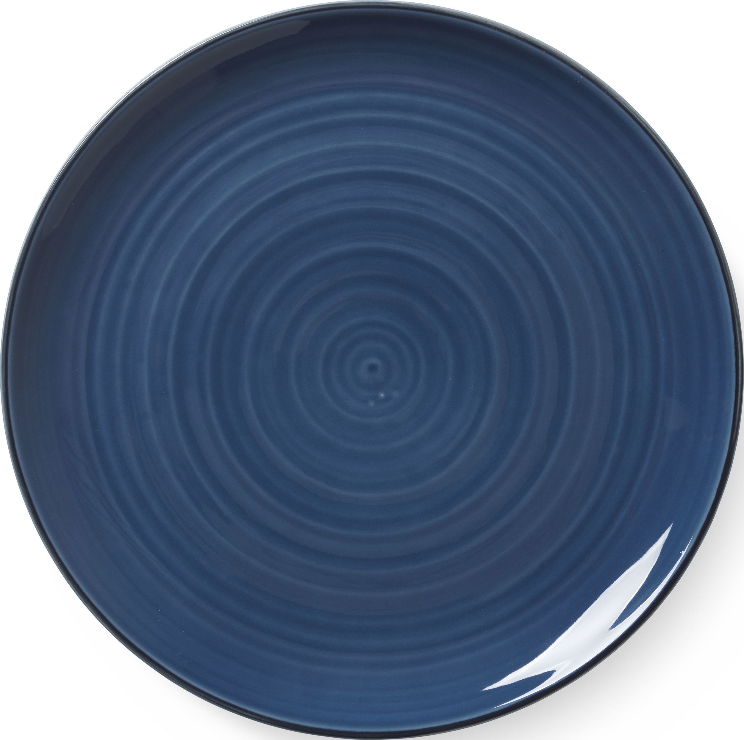 Talerz obiadowy Colore 27 cm niebieski