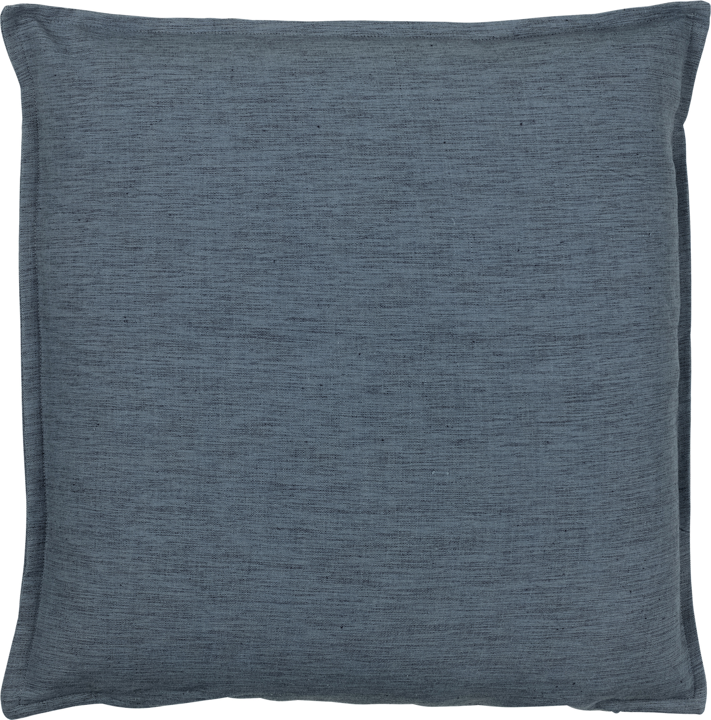 Poduszka dekoracyjna Basic Melange 45 x 45 cm niebieska