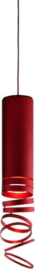 Lampa wisząca Decomposé czerwona