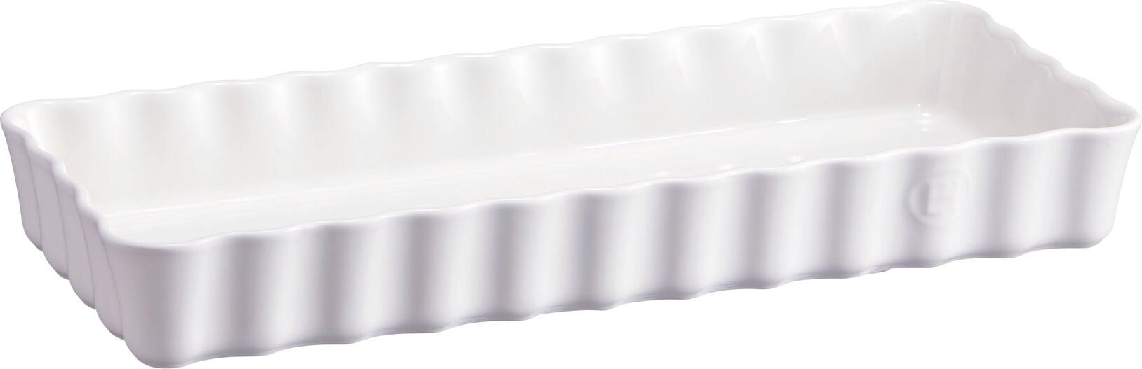 Forma do tarty ceramiczna Emile Henry 15 x 36 cm biała