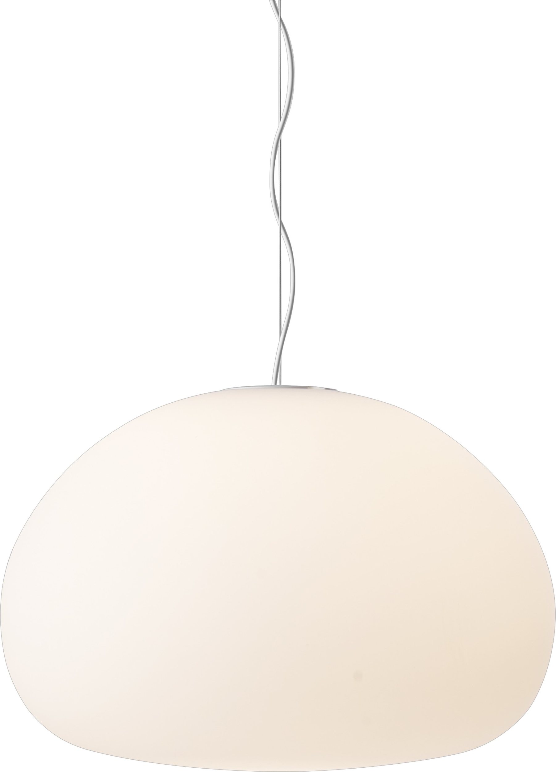 Lampa wisząca Fluid L biała