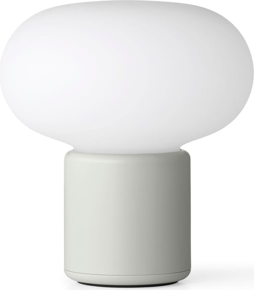 Lampa stołowa bezprzewodowa Karl-Johan jasnoszara