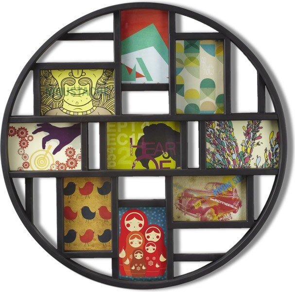 Ramka na kilka zdjęć Luna czarna