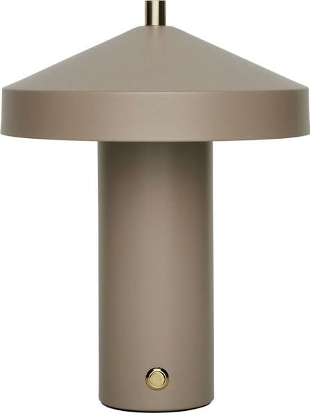 Lampa stołowa bezprzewodowa Hatto LED 24,5 cm beżowa