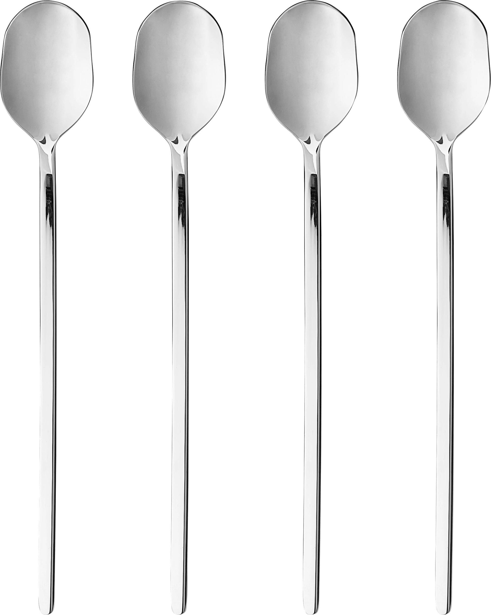 Łyżeczki do latte Carved 4 szt.