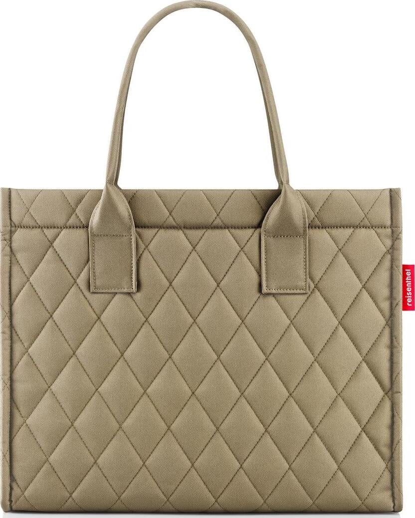 Torba Daily Shopper pikowana oliwkowa