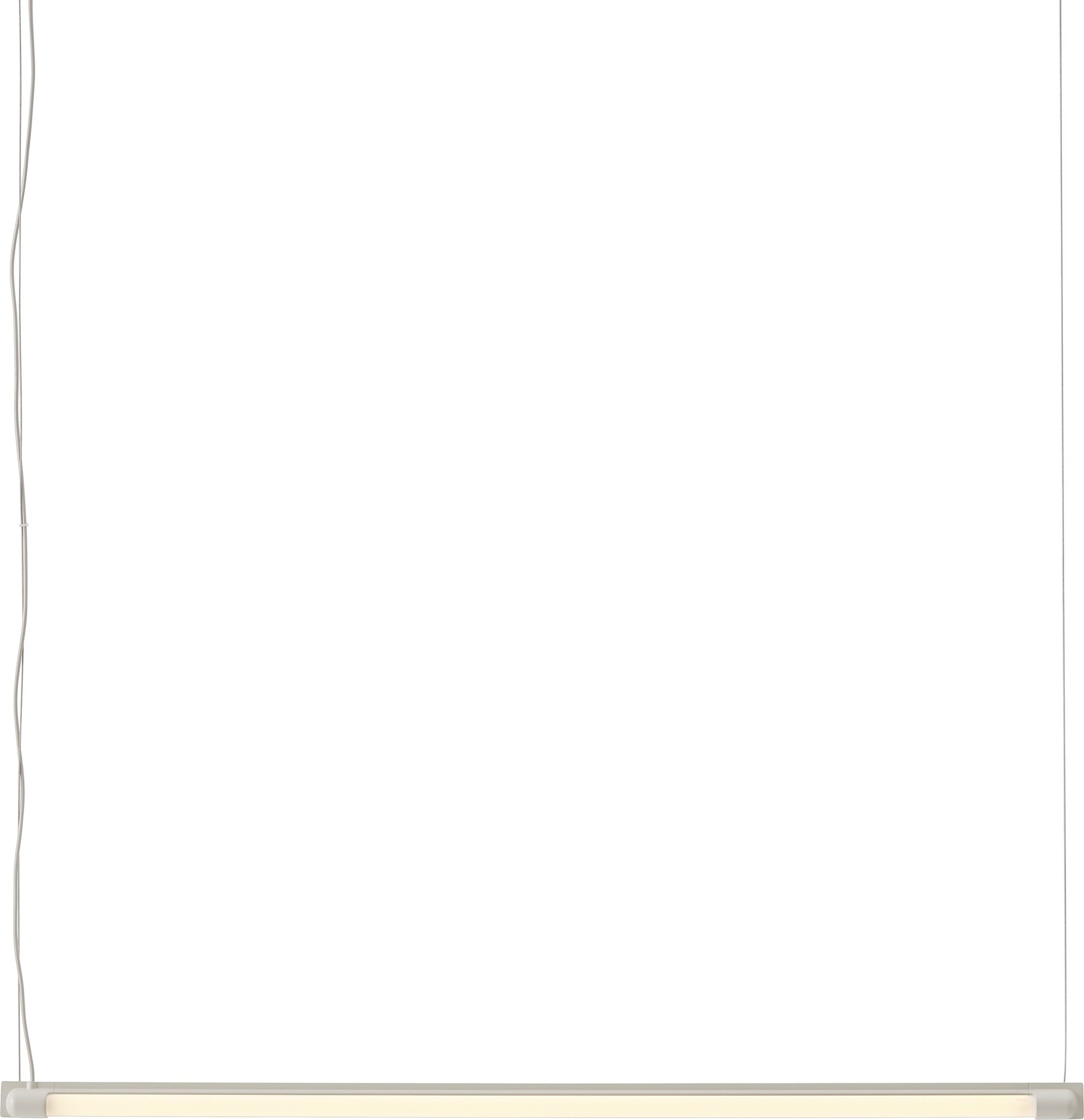 Lampa wisząca Fine Suspension 90 cm szara