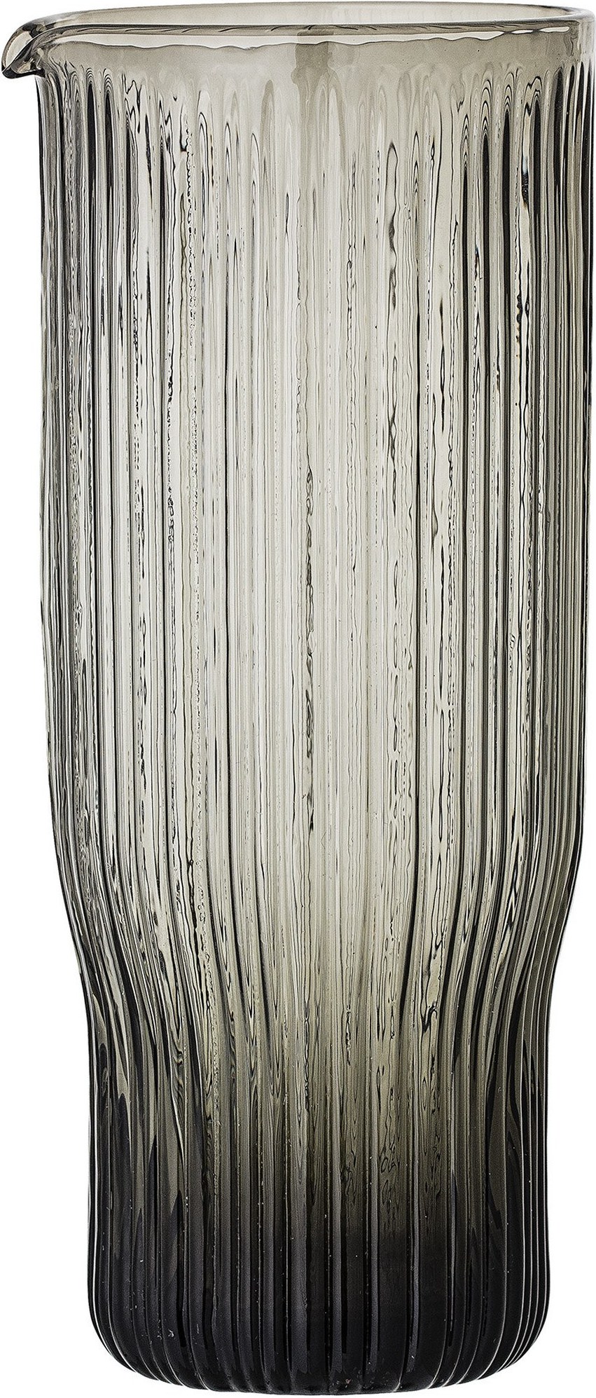 Karafka szklana Bloomingville szara