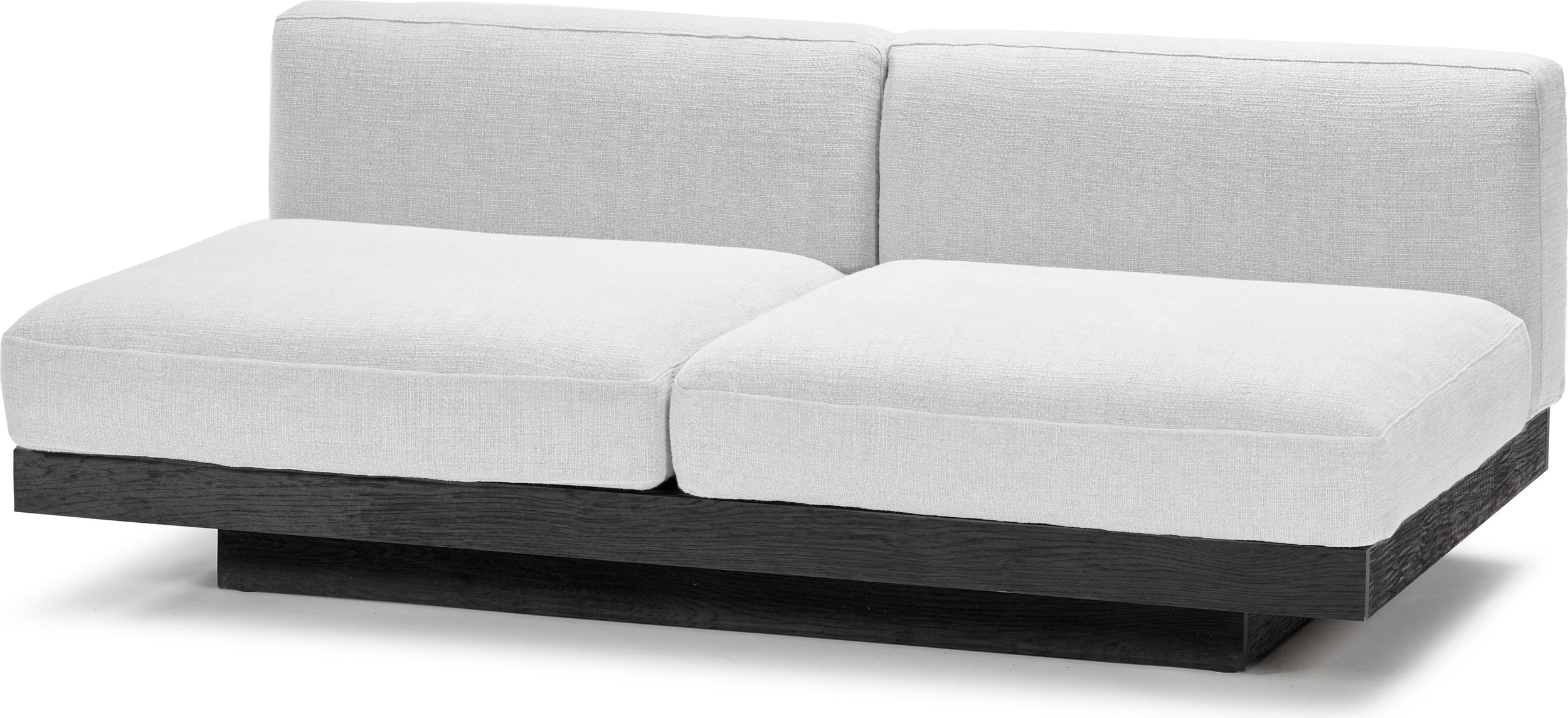 Sofa dwuosobowa Rudolph 186 cm biała