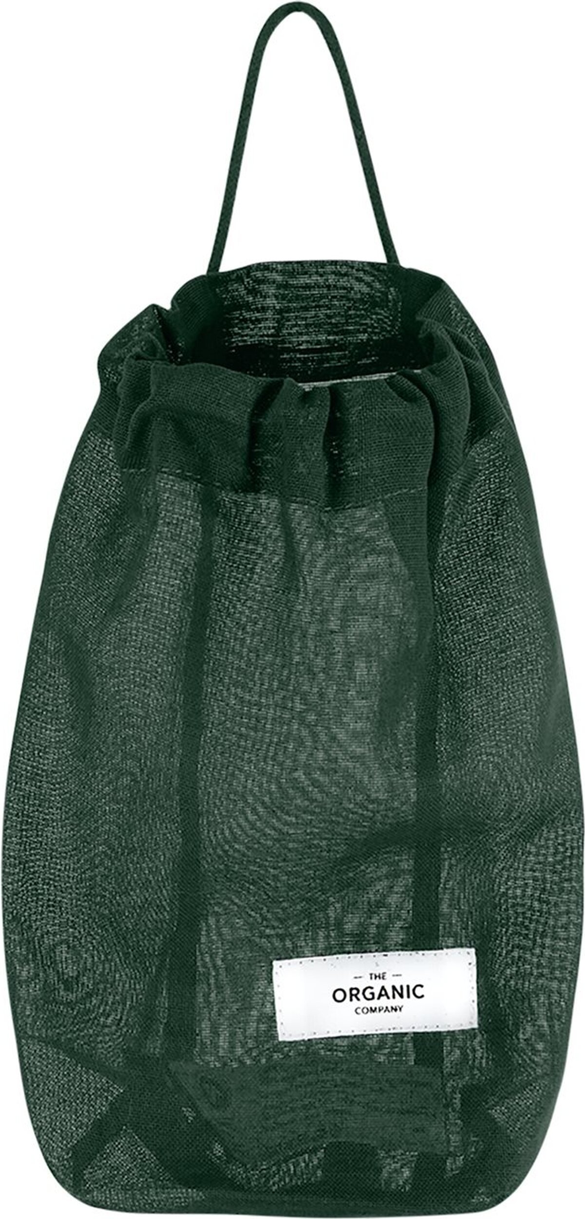 Worek na warzywa lub owoce The Organic Company S ciemnozielony