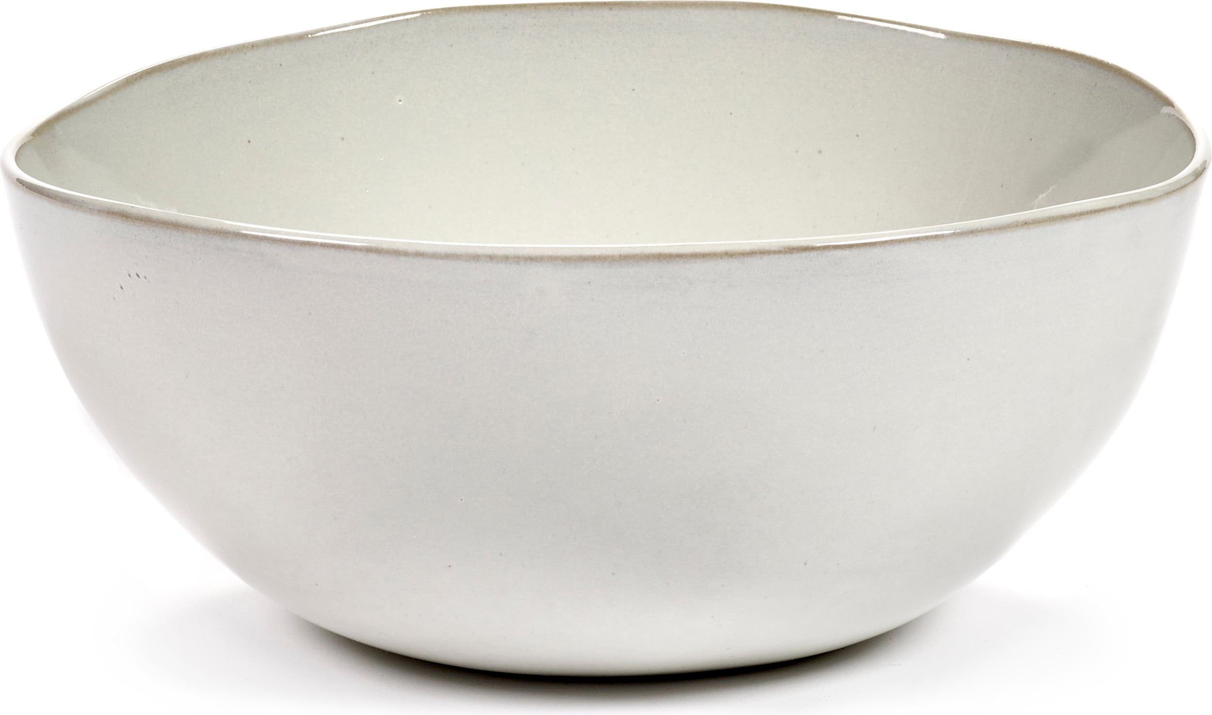 Miska La Mère wysoka 21 cm złamana biel