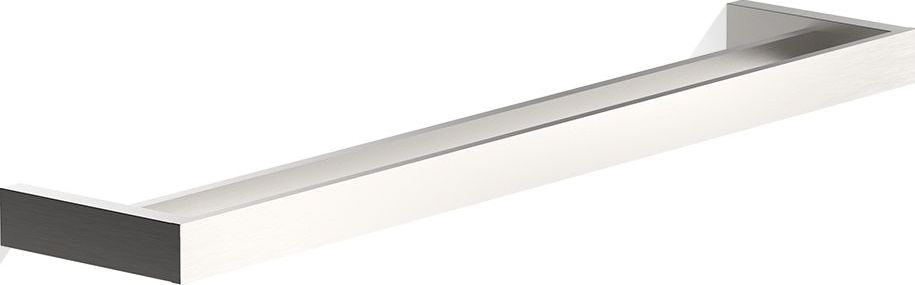 Wieszak reling na ręczniki Contract 60 cm stal matowa podwójny