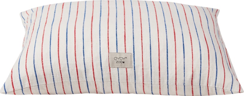 Poduszka do legowiska dla psa Kyoto 54 x 42 cm czerwono-niebieska