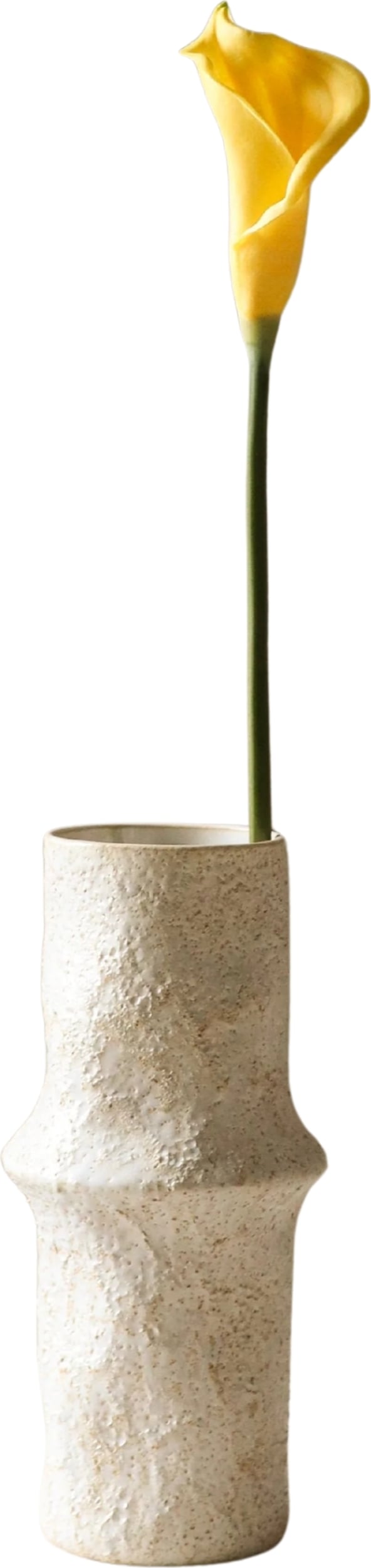 Kwiat sztuczny Botane lilia 65 cm żółta