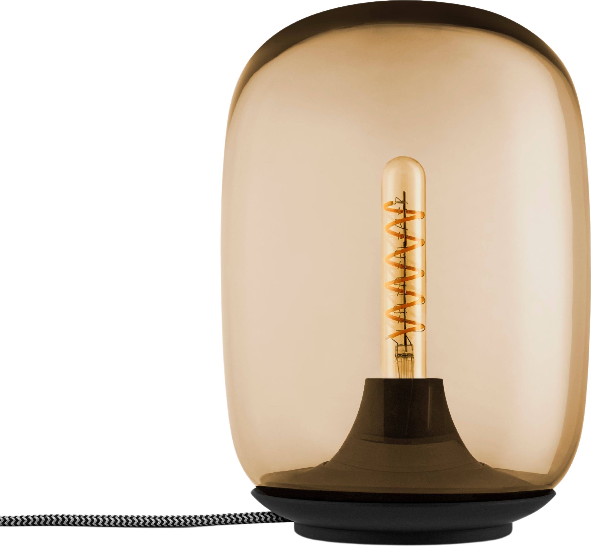 Lampa stołowa Acorn bursztynowa