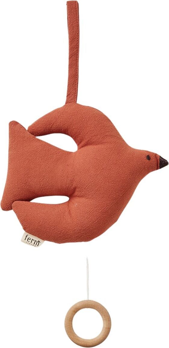 Zawieszka Swif Bird zgaszona czerwień z pozytywką