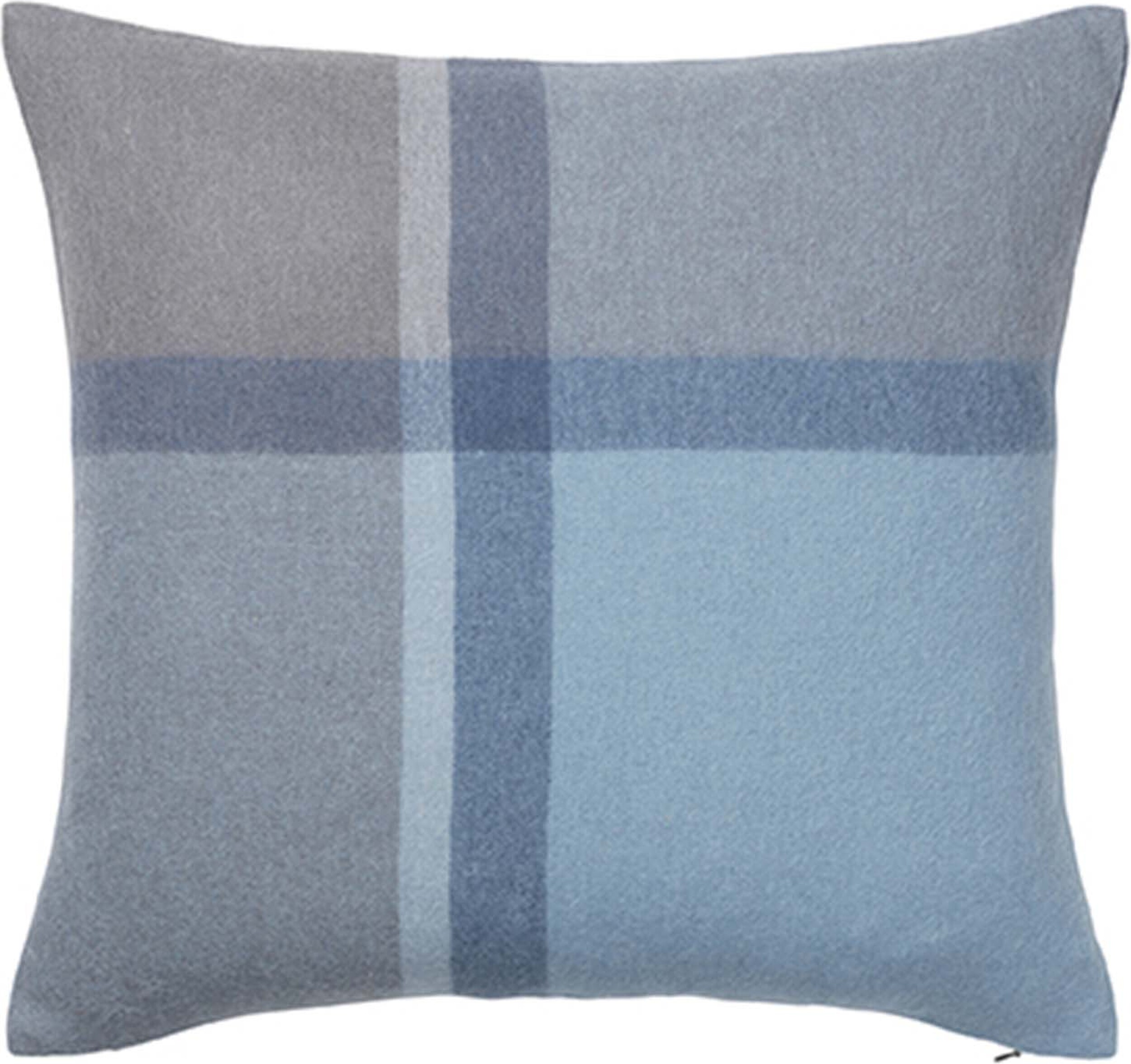Poszewka dekoracyjna Manhattan 50 x 50 cm szaro-niebieska