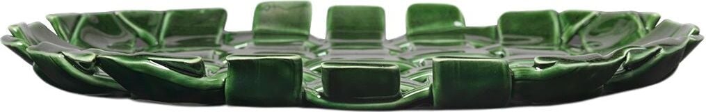 Talerz do serwowania Plait 30 cm szmaragdowy