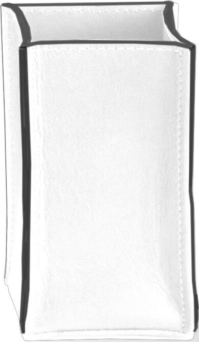 Kubek na szczoteczki do zębów Nappa biały