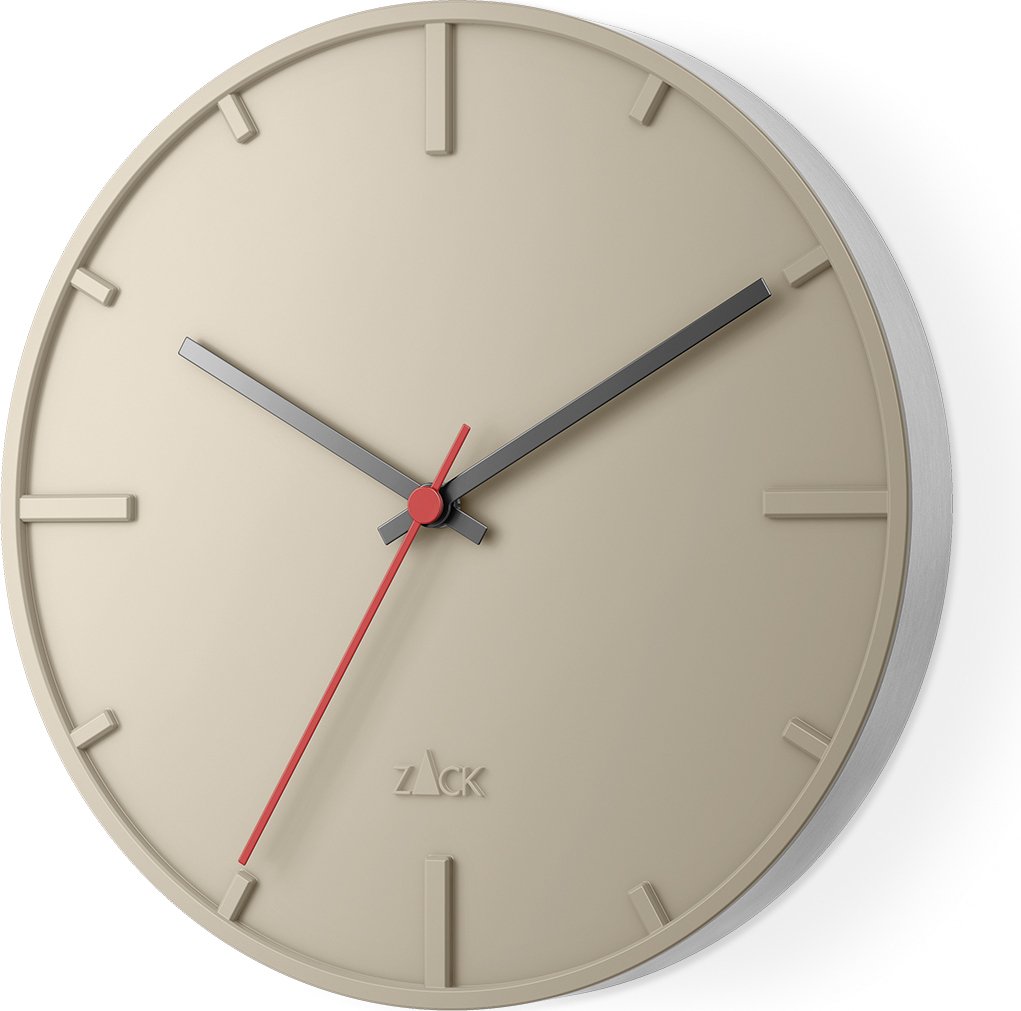 Zegar ścienny Wanu beżowy