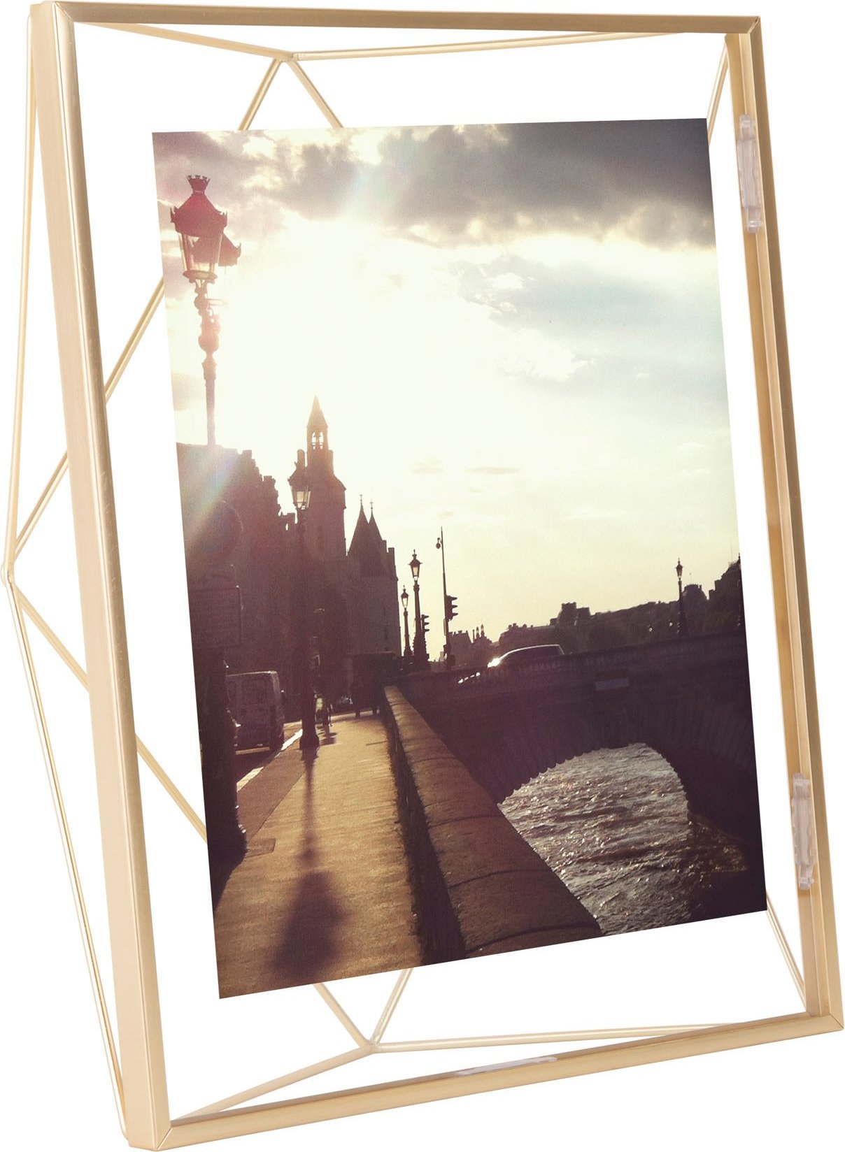 Ramka na zdjęcia Prisma 20 x 25 cm mosiądzowana