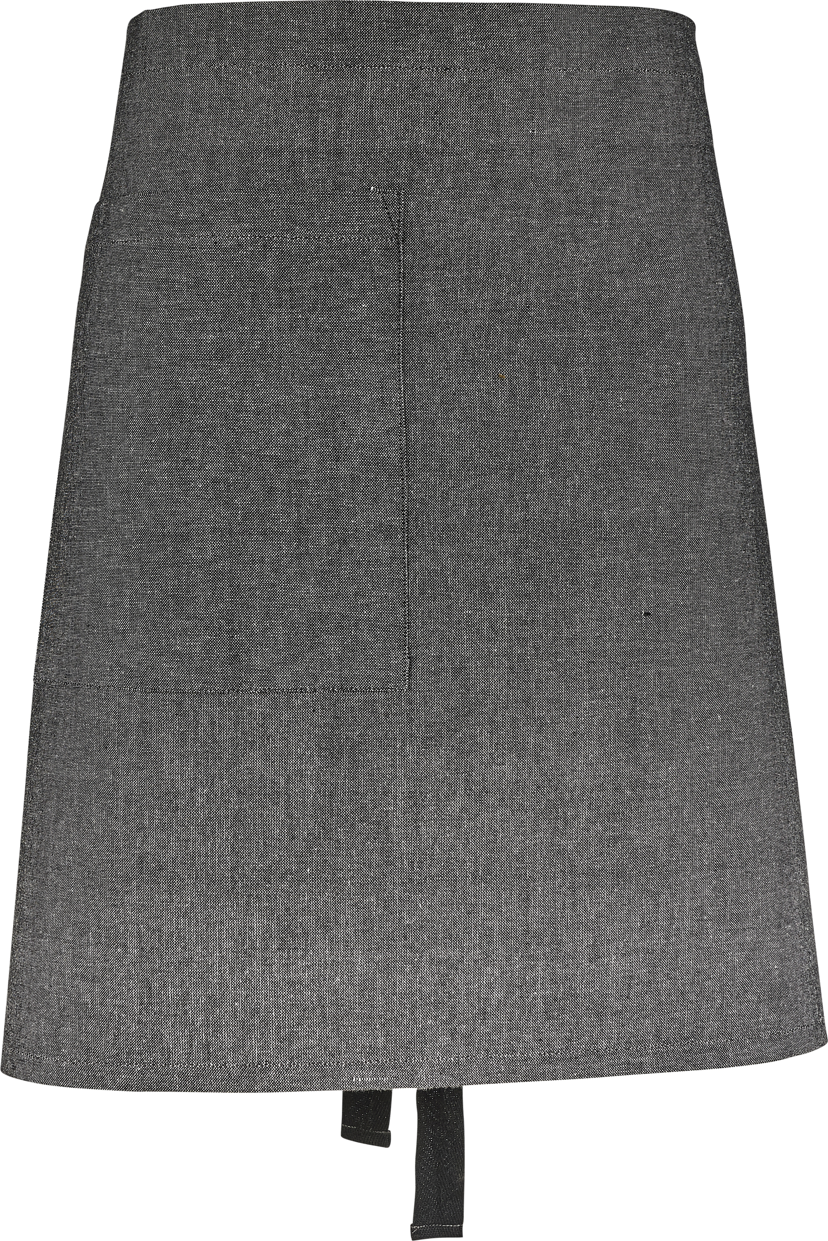 Fartuch kuchenny Chambray Organic krótki szary